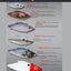 Lanzas de pesca superficiales y crankbaits
