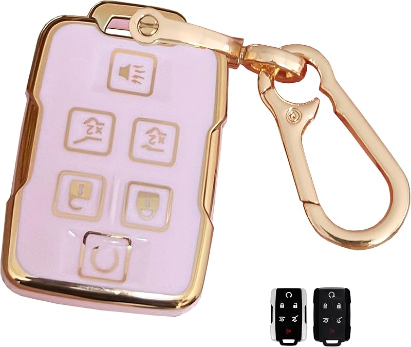 Funda llavero remoto Chevy Silverado Tahoe 6 botones
