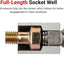 Encastre 1/2pulg x 0.827pulg impacto SID23321