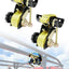 Correas portaescaleras con gancho 2pcs negro 500lb