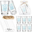 25 Vasos Chupito Acrílicos para Baby Shower
