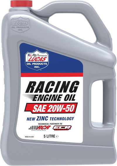 Aceite motor carreras 20W-50 5qt jarra