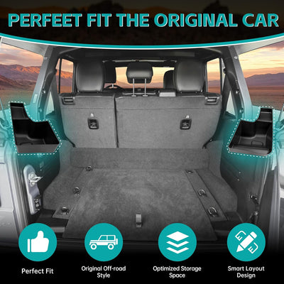 Bandeja organizadora maletero Jeep JL JLU 4XE Rubicon 18-23
