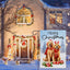 Bandera perros 12x18pulg Navidad invierno