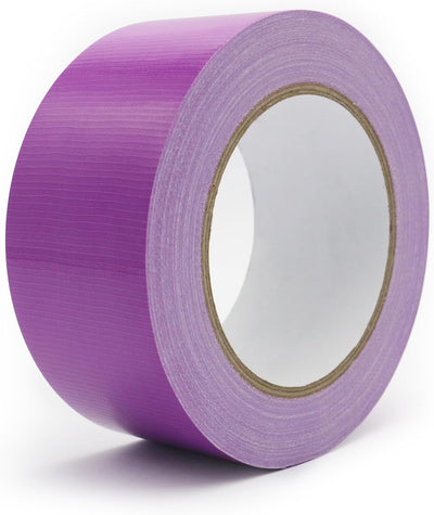 Cinta adhesiva 2pulg x30m 0.216mm púrpura multiusos impermeable
