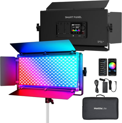 Luz LED RGB estudio profesional CRI 97