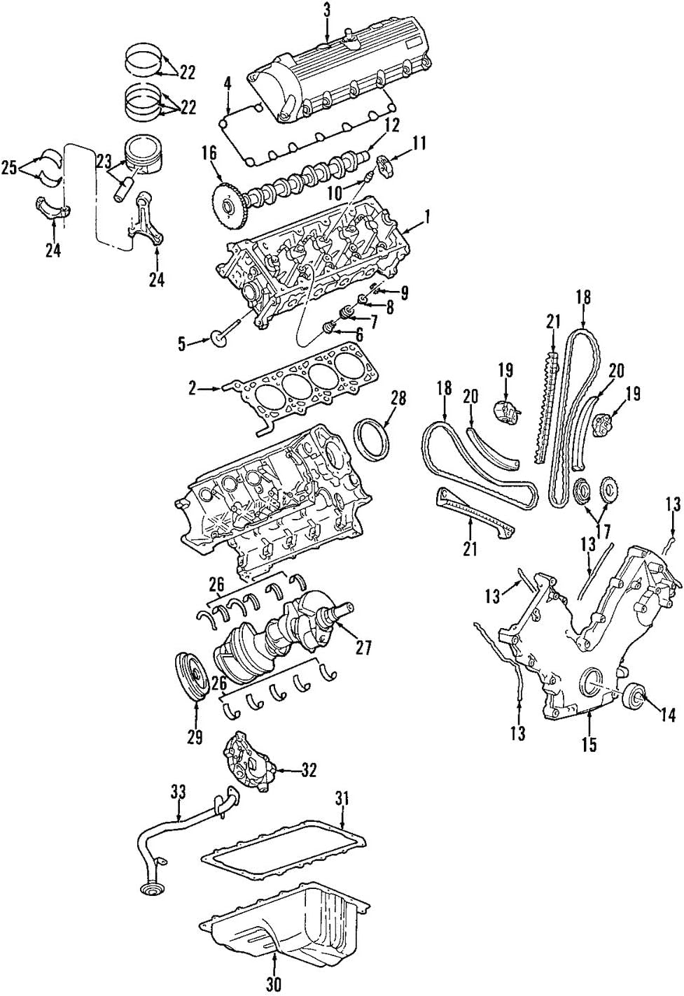 Cadena Distribución 4L3Z-6M256-AA