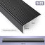 Cantonera escalera metal negro 36 resistente autoadhesiva