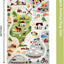 Alfombra granja infantil 5x8ft dormitorio sala set