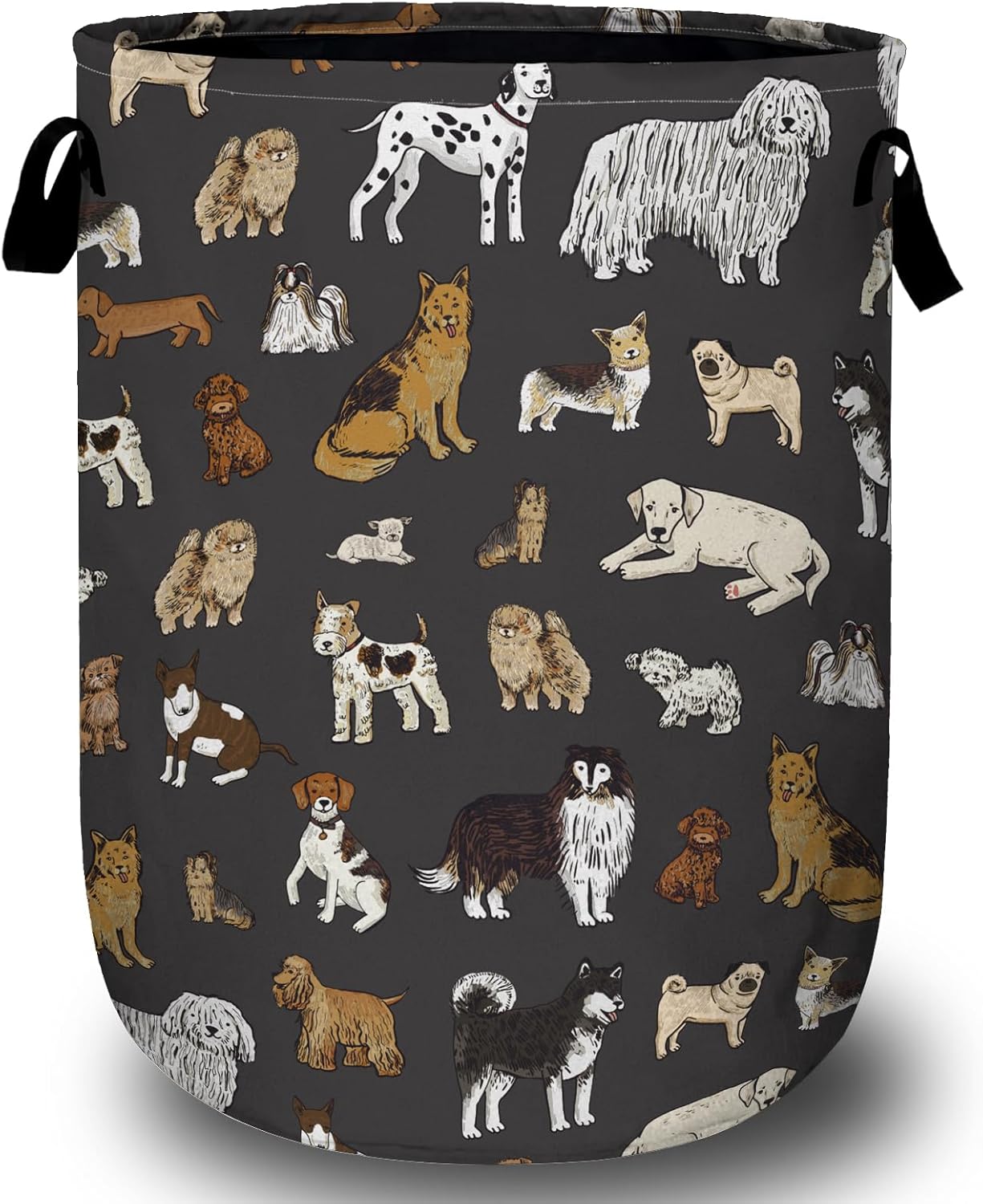 Cesta lavandería plegable para perros 15.7x19.6