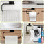 Toallero de papel para puerta de gabinete camper baño cocina lavandería