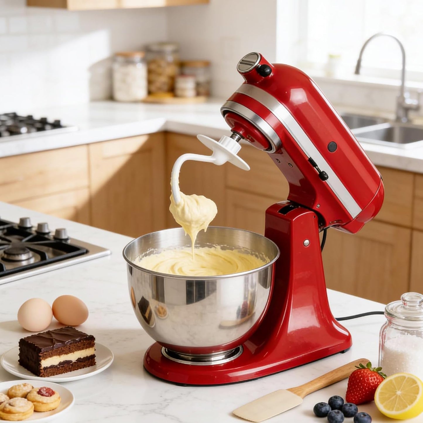 Gancho masa recubierto para batidora KitchenAid 4.5-5qt