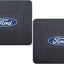 Alfombras traseras ovaladas azules comp Ford set 2