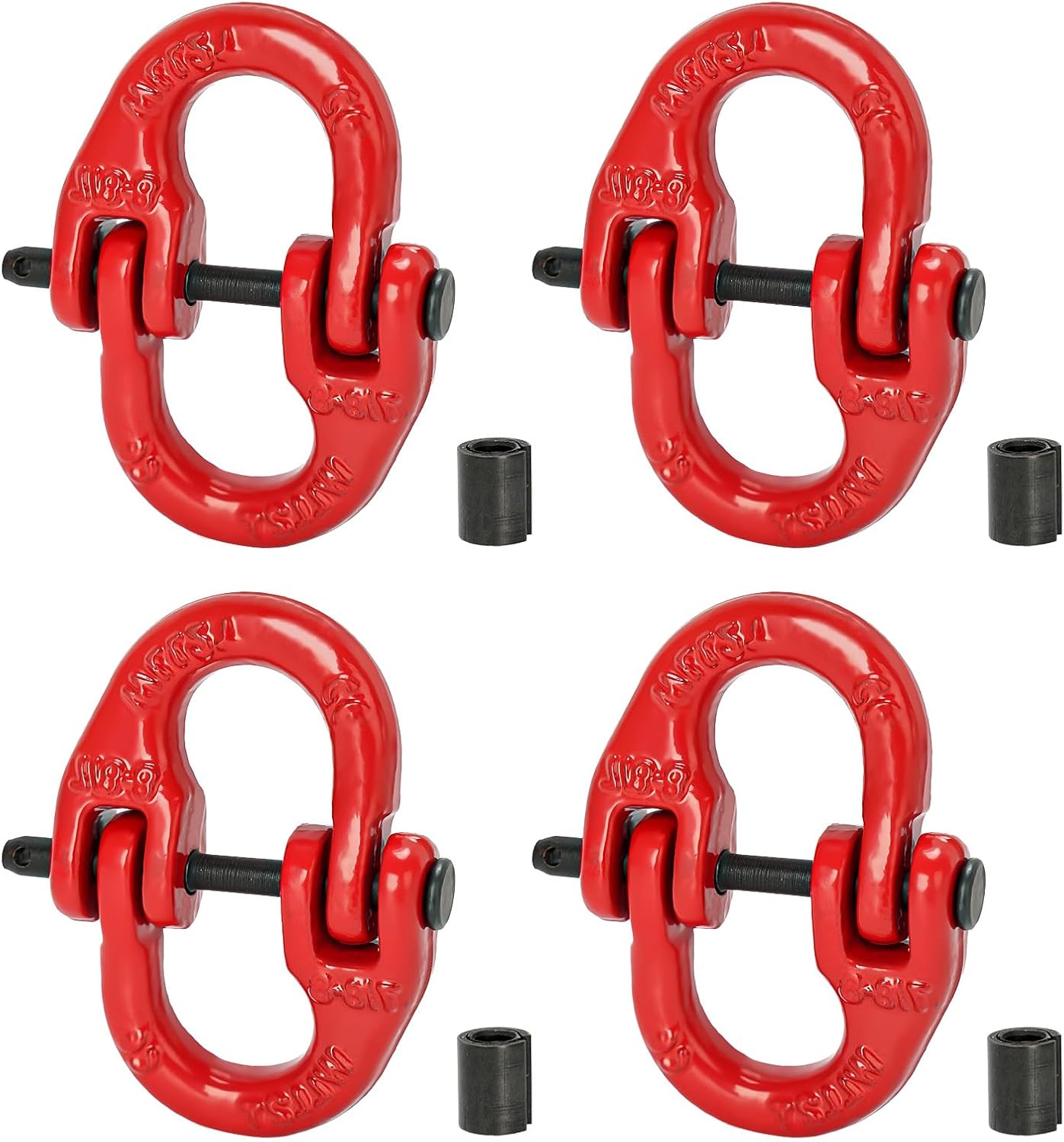 Conector cadena seguridad 1/2pulg set 4 eslabones bloqueo
