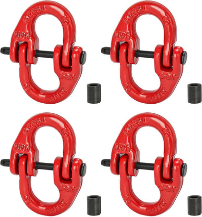 Conector cadena seguridad 1/2pulg set 4 eslabones bloqueo