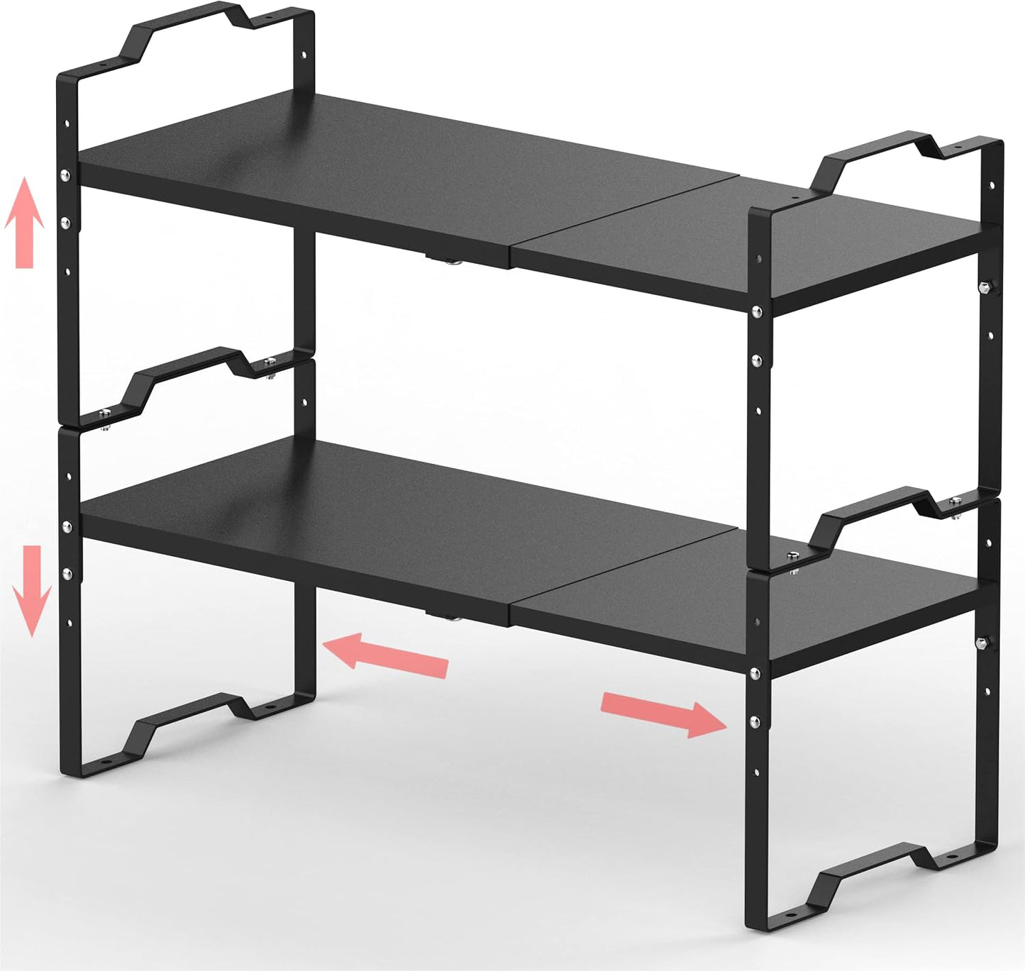 Estante apilable para organiz. cocina baño y despensa