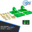 2 Ganchos 3/8pulg Acero Forjado Grado 70 Camión RV UTV