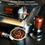 Tamper Espresso 53.3mm Acero Inox Ondulado Palisandro
