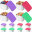 12 Pzas Recipientes Acero Inox 6oz Con Tapas Silicona