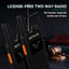 Walkie Talkie LCD batería 1620 mAh pack 2