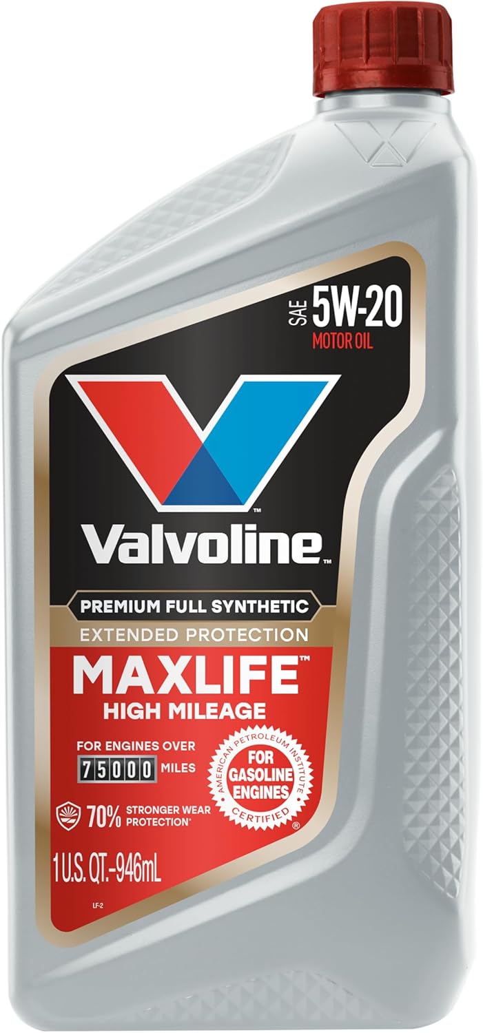 Aceite motor sintético 5w-20 1qt tecnologia ultra maxlife