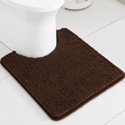 Alfombra baño forma U antideslizante 20x24pulg