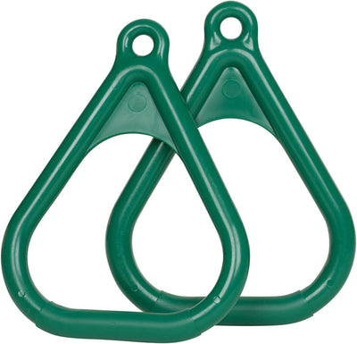 Set columpios plástico trapecio adhesivo verde