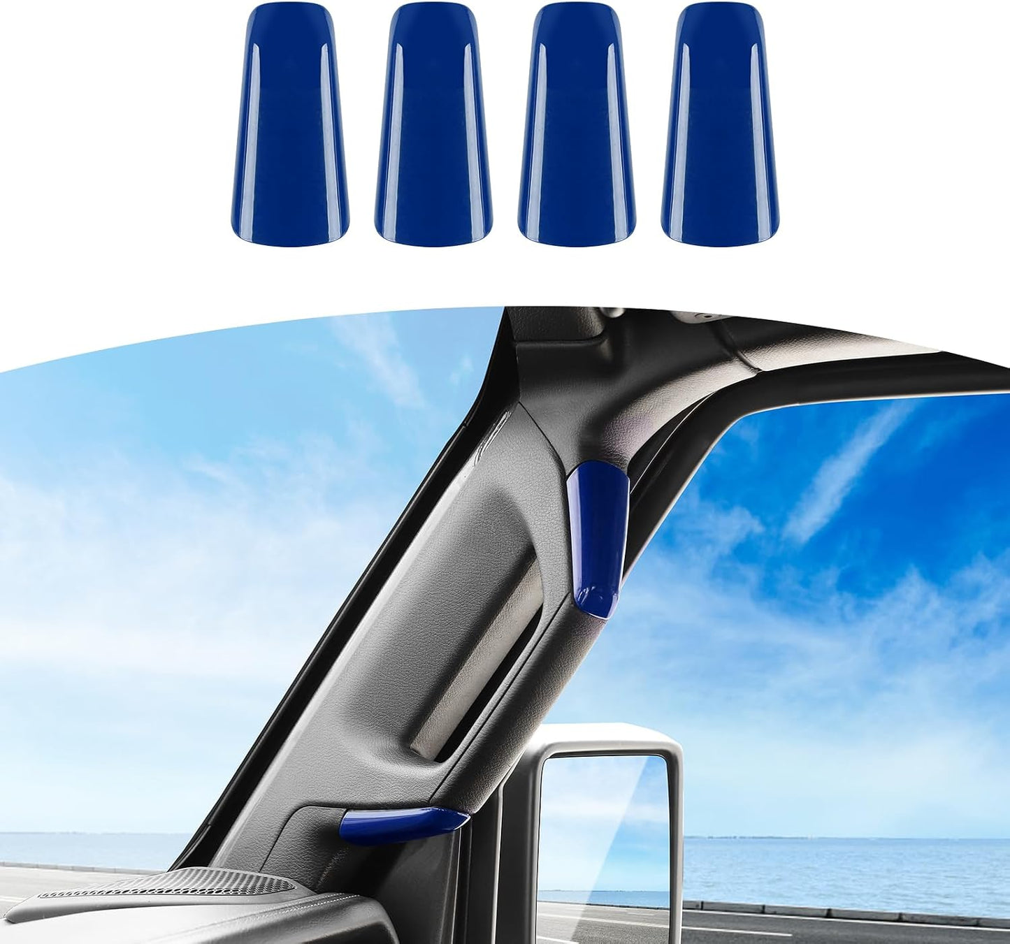 Cubierta manija agarre Jeep JL Azul 2018-23