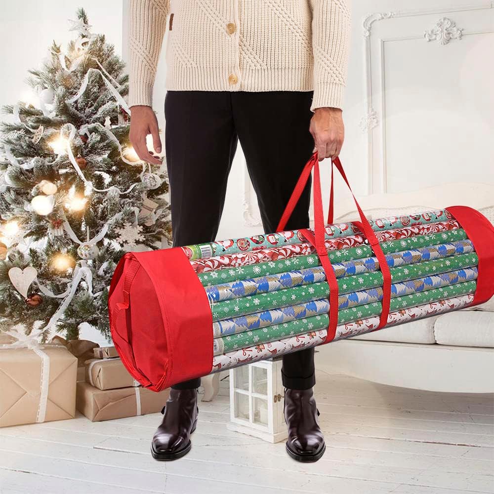 Bolsa PVC para envoltorios regalo 40" 24 rollos