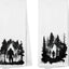 Juego de 2 toallas de cocina Bigfoot Sasquatch divertidas