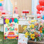 Banderas jardín cumpleaños 12x18pulg arpillera doble cara