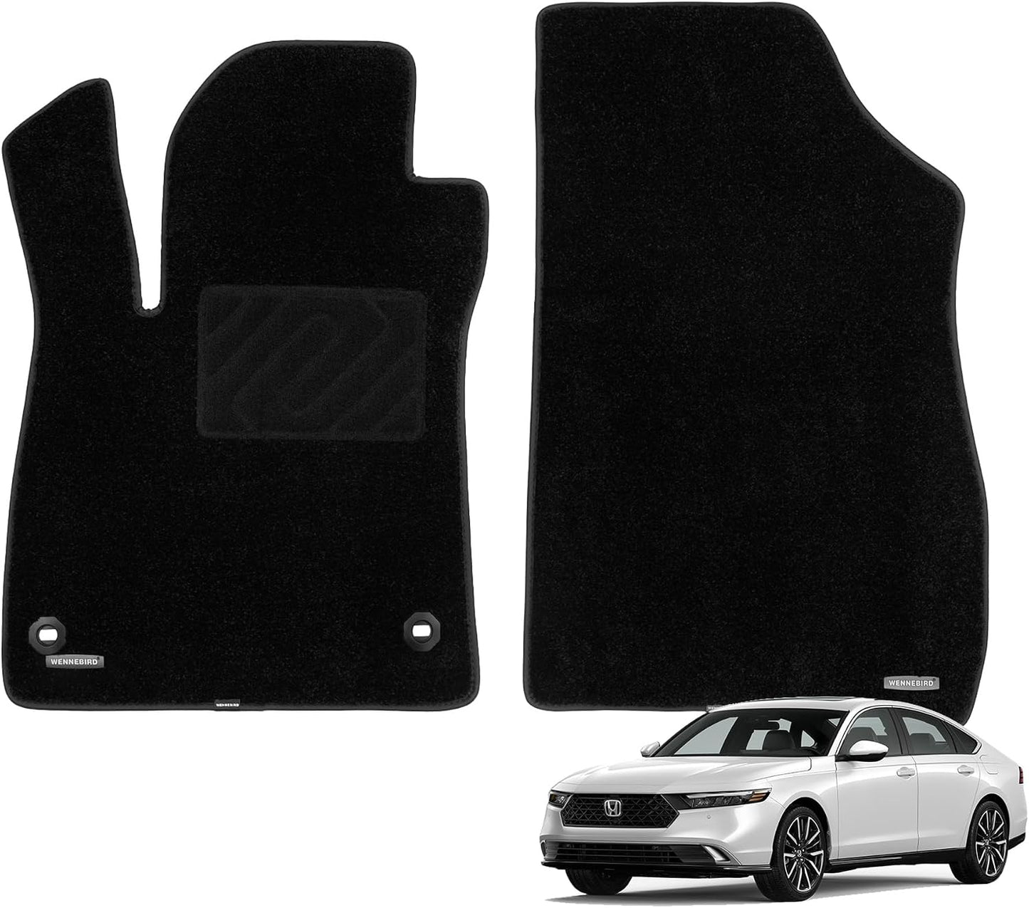 Alfombrillas primera fila Honda Accord 23-26 antiderrap