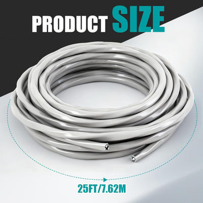 Cable aluminio 600V SER 1-1-1-3 25' para casas móviles