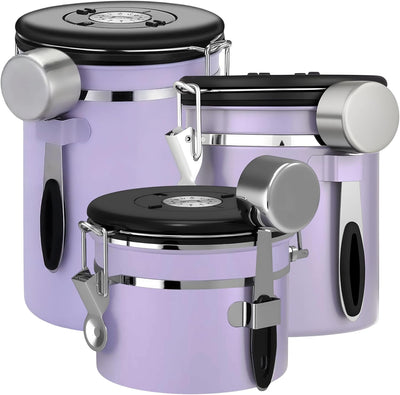 Recipiente hermético acero inox para café y granos