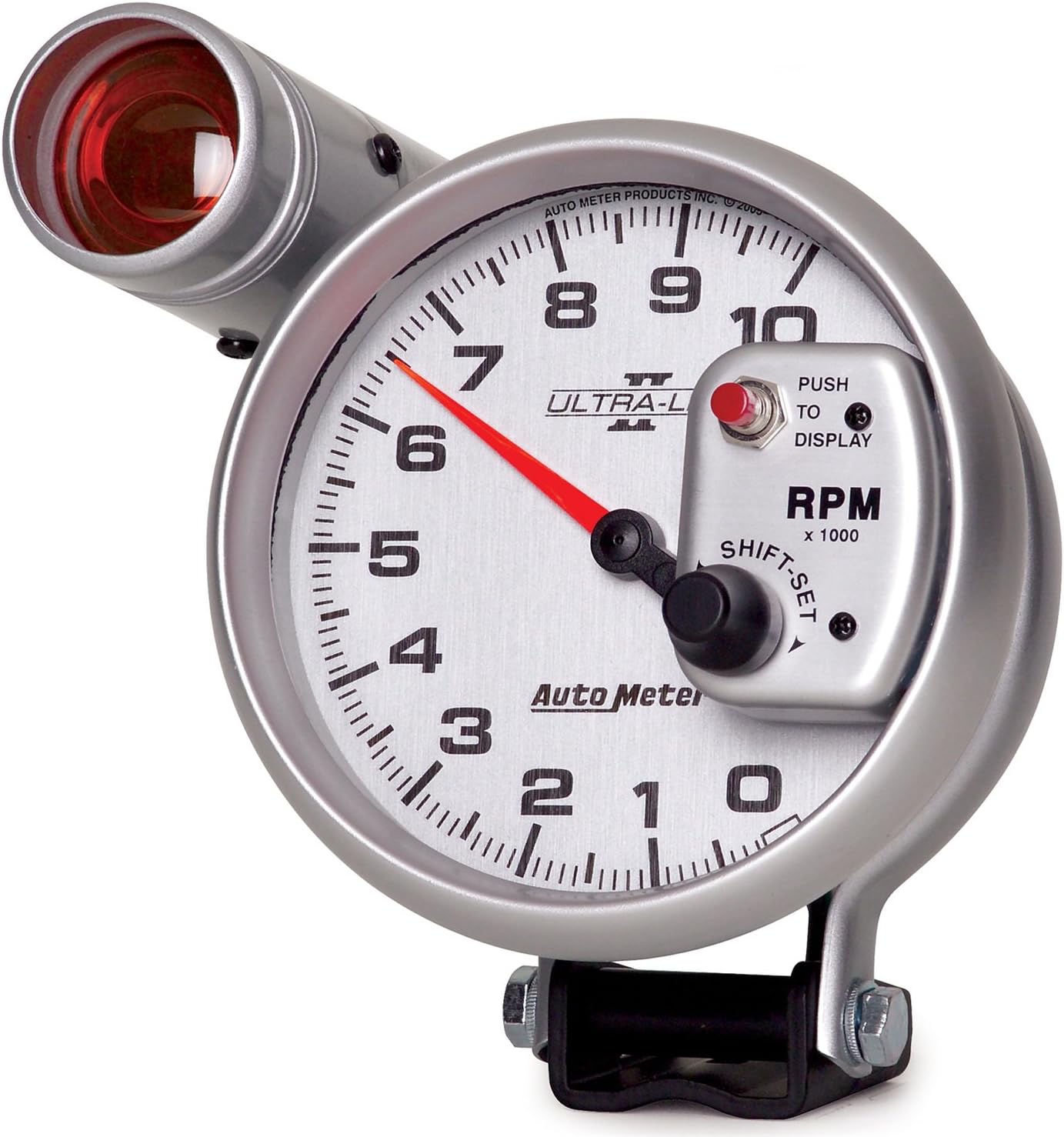 Tacómetro Shift-Lite 5" 10000 rpm soporte pedestal