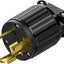 Enchufe L7-30P 30A 277V bloqueo giratorio grado industrial