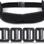 4 Cinturones Buceo 2.2lb con Bolsillos Cremallera Metal