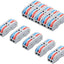 Conectores push-in 10 pzas para cable 28-12 AWG 2en2