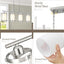 Lámpara isla cocina 4 luces níquel cepillado vidrio