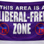 Bandera jardín anti conservadora 3x5ft poliéster 2 ojales