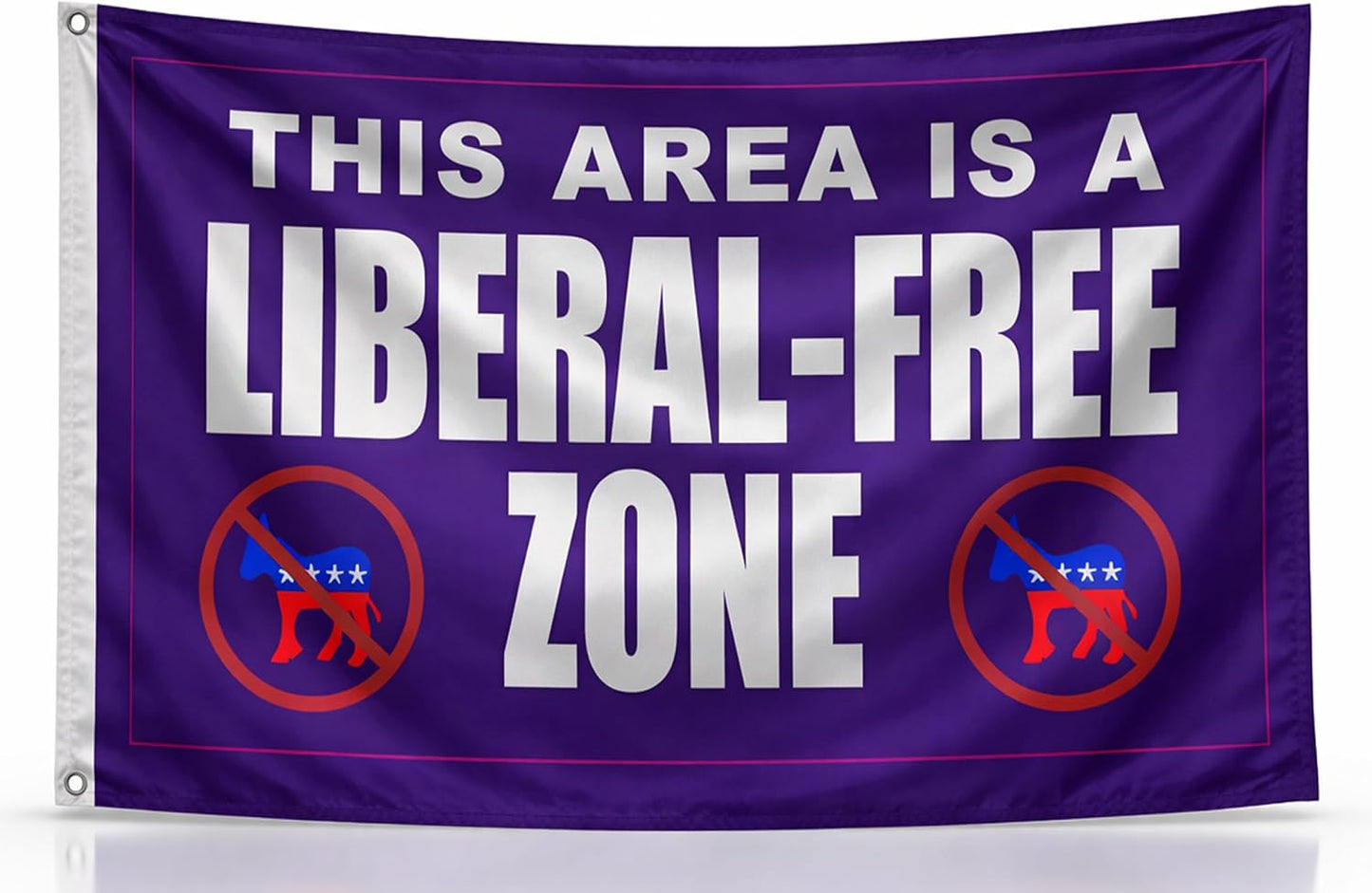 Bandera jardín anti conservadora 3x5ft poliéster 2 ojales
