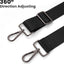 Correa hombro 56pulg ajustable antideslizante con ganchos metal