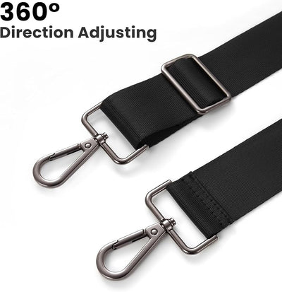 Correa hombro 56pulg ajustable antideslizante con ganchos metal