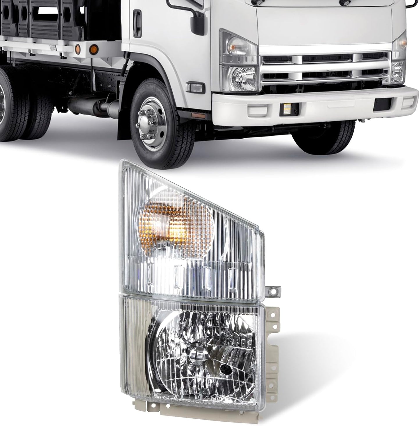 Faro halógeno kit lámpara esquina comp ISUZU NPR 08-20