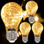 Bombilla LED hadas 2W equivalente 15W base E26 pack 4