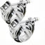 Abrazadera V 2.25" acero inox para escape automotriz