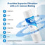 Filtro agua sedimentos 1micrón 2.5x10pulg pack 4
