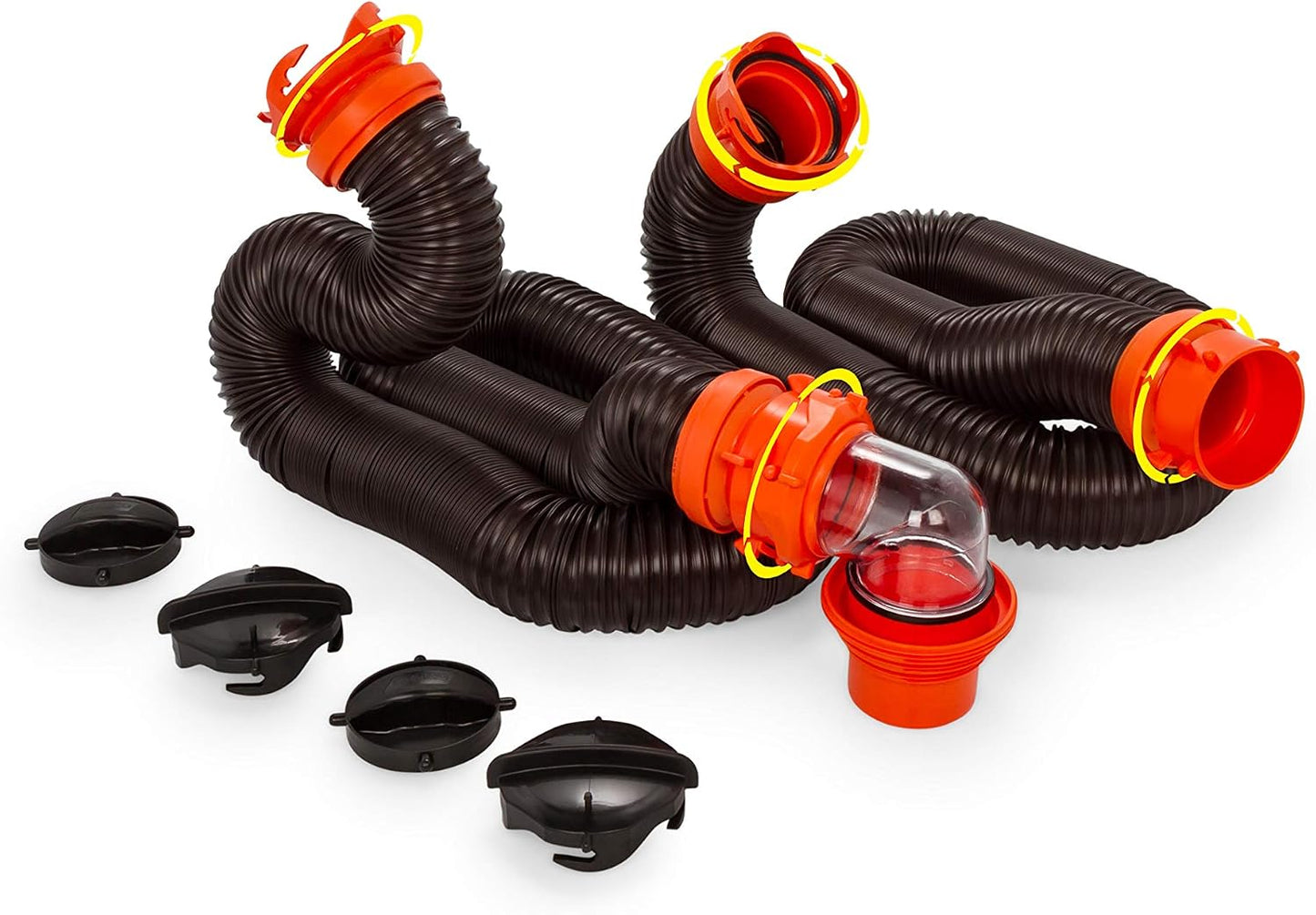 Kit manguera alcantarillado 20ft soporte 10ft para camper