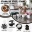 Set cuencos elevados cerámica perros con soporte acero inox