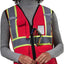 Chaleco seguridad reflejante alta visibilidad 11 colores mujer